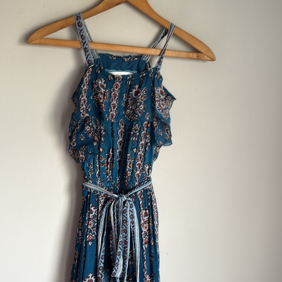 ANTHROPOLOGIE Sasha Ruffled Maxi Dress XS - Picture 3 of 12